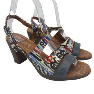 The Art Company Rio Mid Heel Sandal with 100% Rubber Outsole - Size 37